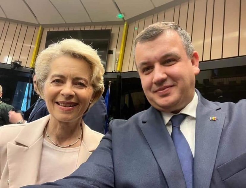 Eugen Tomac, întâlnire cu Ursula von der Leyen